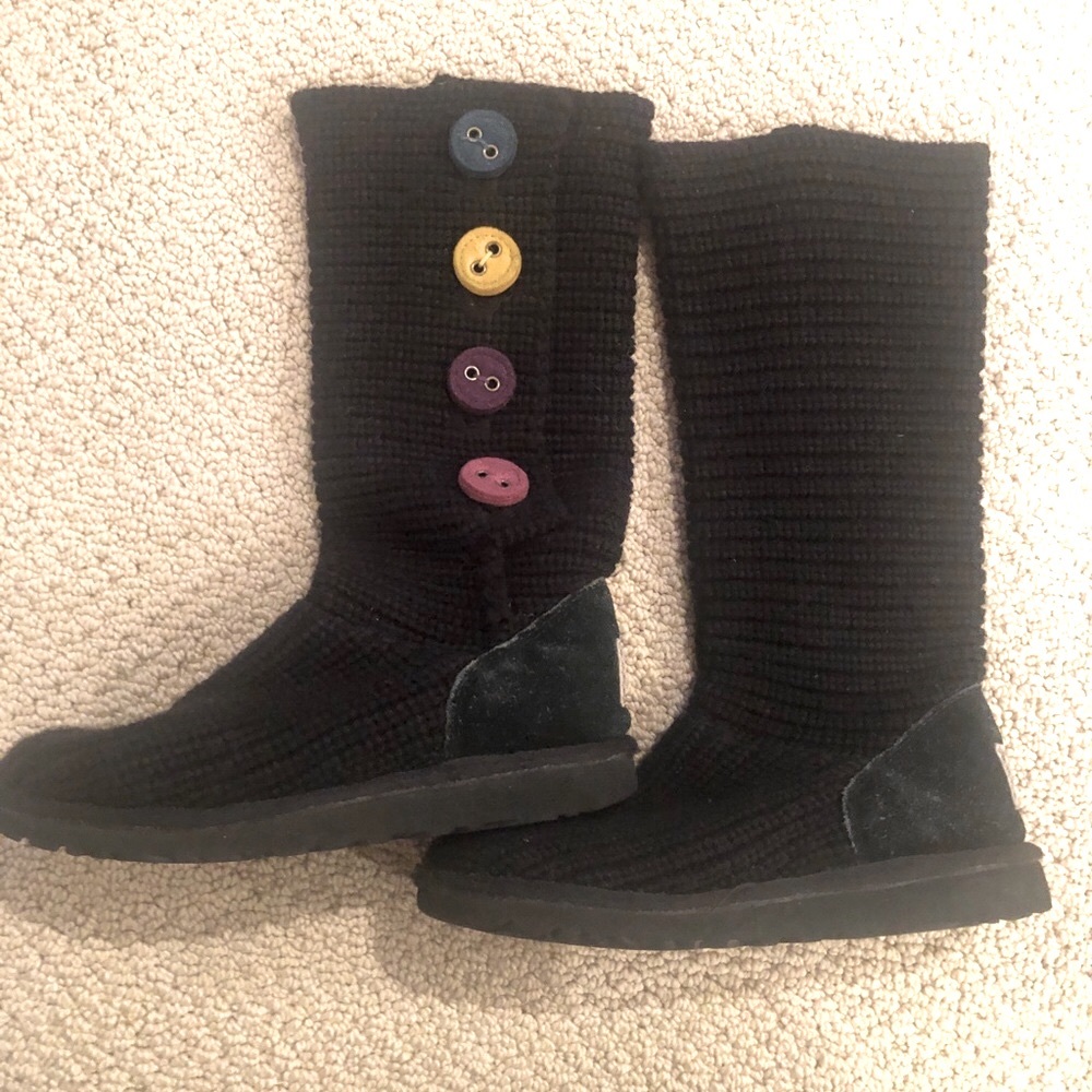 UGG - Classic Cardi Knit Kids Boots